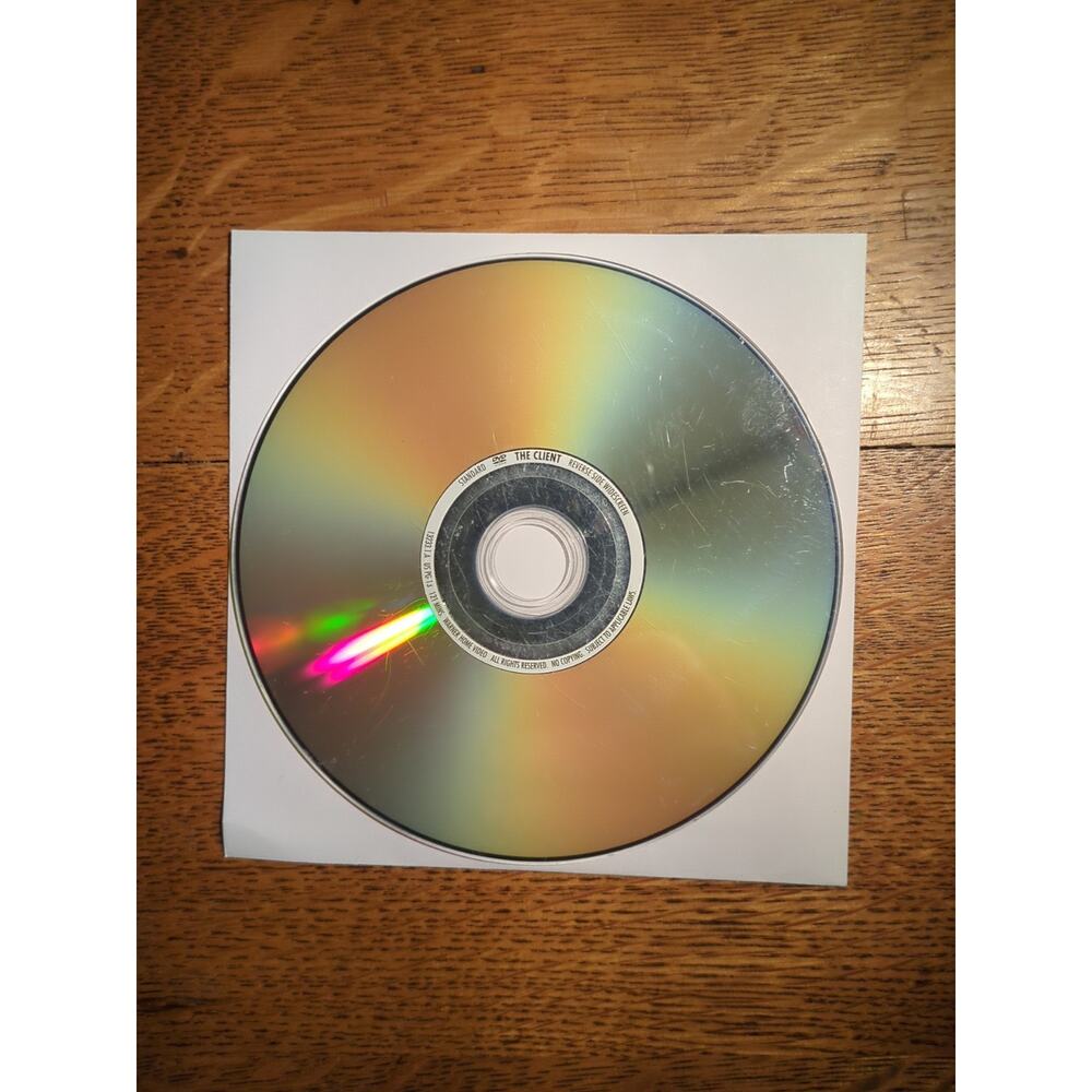 The Client (DVD, 1994) Disc Only